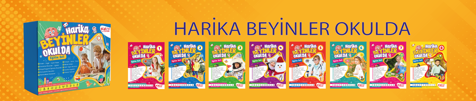 Harika Beyinler Okulda Okul Öncesi Eğitim Seti